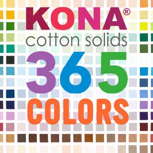 Grays & Blacks - Kona Cotton Fabric by the Yard