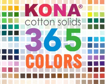 Whites & Browns - Kona Cotton Fabric by the Yard