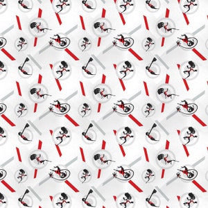 The Incredibles Cotton Fabric by the Yard - Incredibles Mrs. Incredible and Violet - Springs Creative 65469