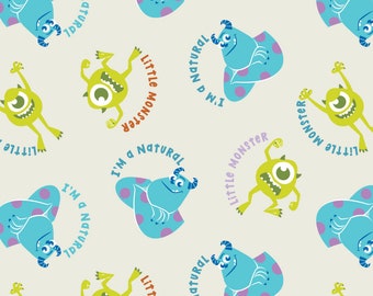 Monsters Inc. Tela de Algodón cortada a medida - Monsters Inc. Little Monsters - Camelot 85300403-1