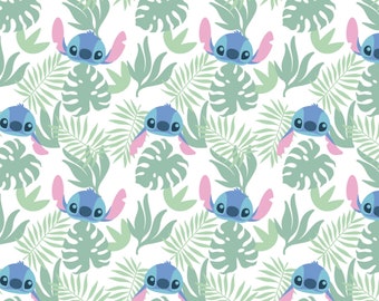 lilo leaf fabric etsy