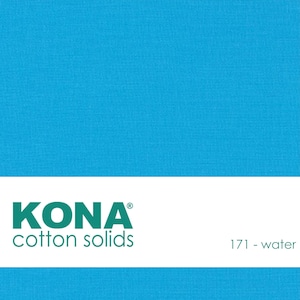 Kona Cotton Fabric by the Yard - 171 Water