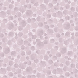 Blender Cotton Fabric by the Yard - Bumbleberries Muted Lilac - Lewis & Irene BB0330