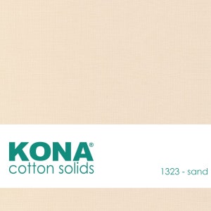 Kona Cotton Fabric by the Yard - 1323 Sand