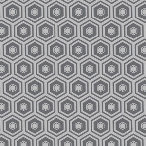 Honeycomb Cotton Fabric by the Yard - Mixology Honeycomb Iron - Camelot 2142-0042