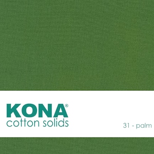 Kona Cotton Fabric by the Yard - 31 Palm