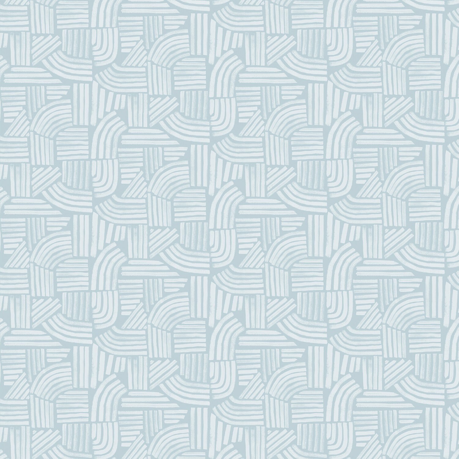 Blender Cotton Fabric by Yard Wildflower Linea Ice Blue -
