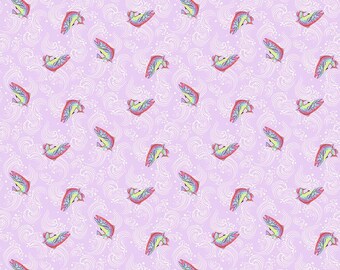 Tula Pink Cotton Fabric by the Yard - Full Moon Forest II Sofishticated Blossom - Free Spirit PWTP249.BLOSSOM