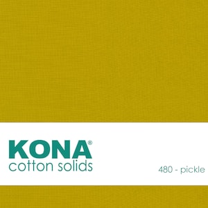 Kona Cotton Fabric by the Yard - 480 Pickle