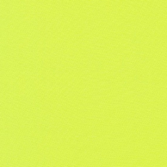 Kona Cotton Fabric by the Yard 842 Key Lime 