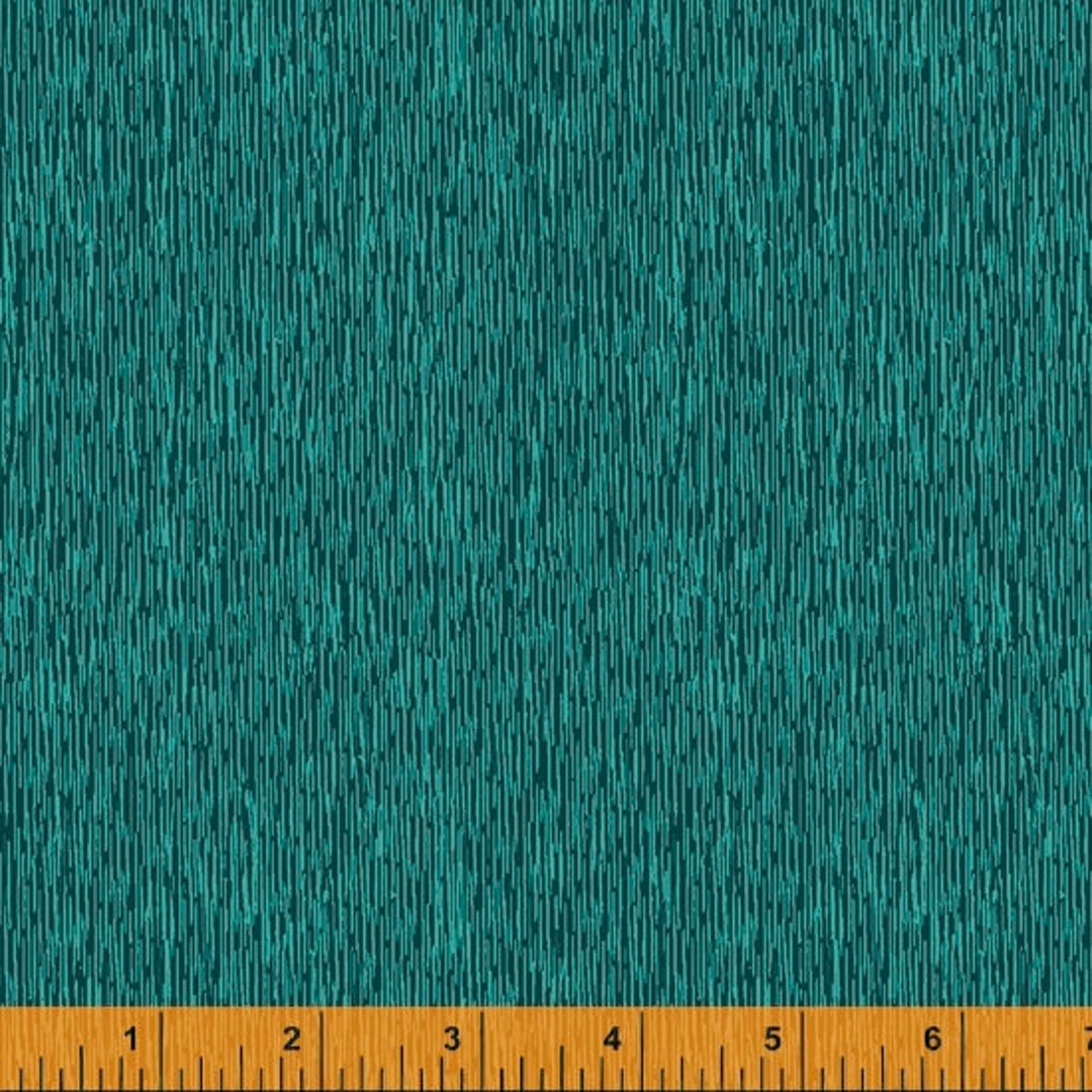 Blender Cotton Fabric by the Yard Alfie Scratch Teal Etsy