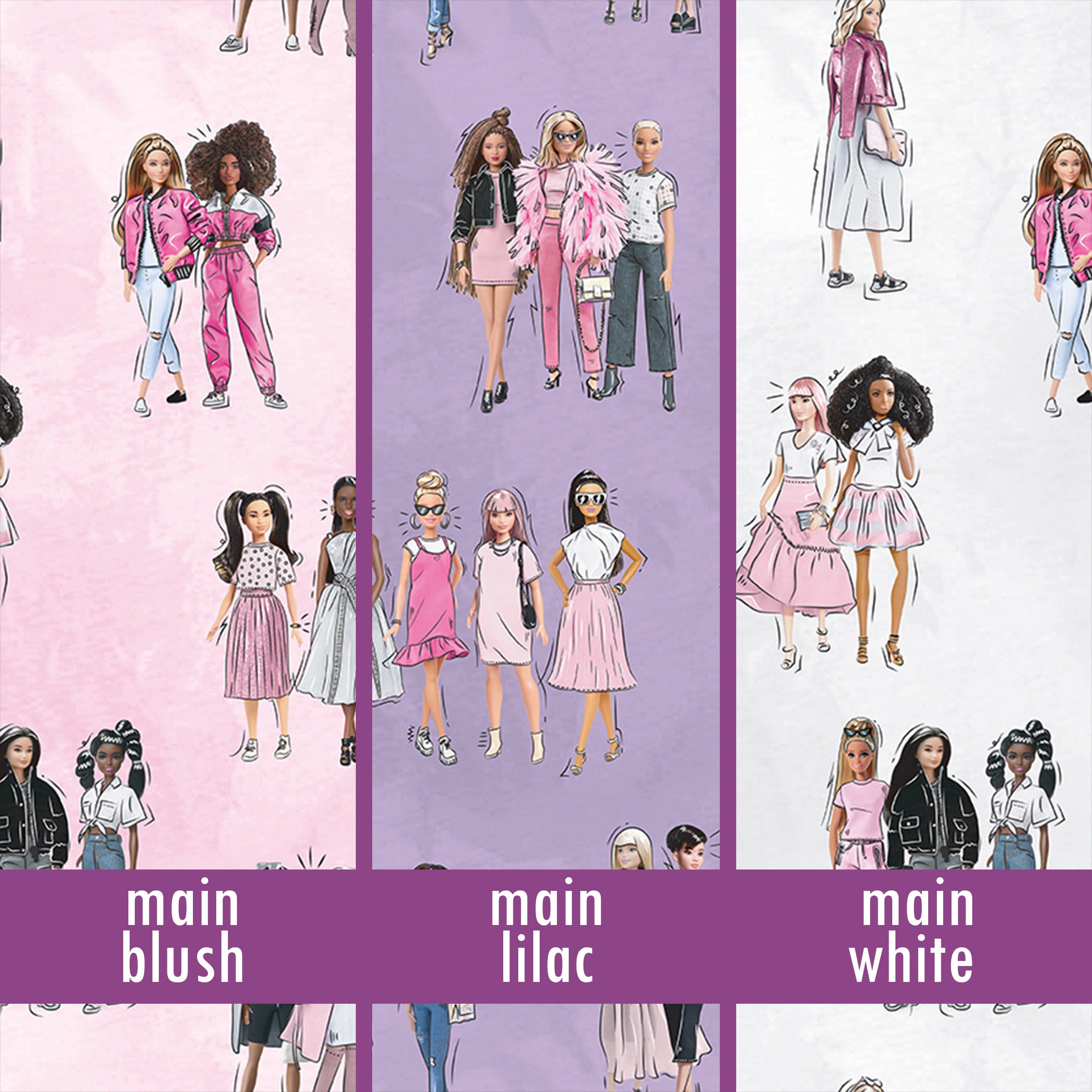 Riley blake barbie fabric new arrivals