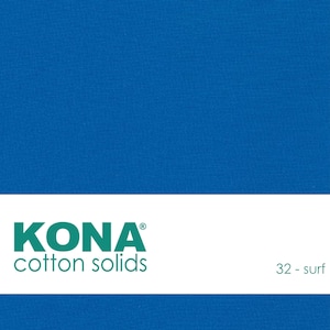 Kona Cotton Fabric by the Yard - 32 Surf
