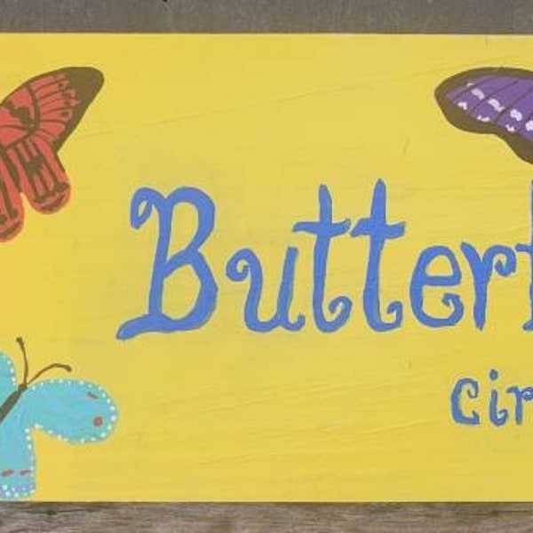 Custom, Hand-Painted Wooden Signs