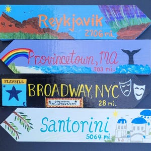 Destination Arrow Signs, Sign Post Arrows, Tropical Directional Arrows, Hand Made Wooden Arrows, Beach signs, Personalized Art, Gift tropic