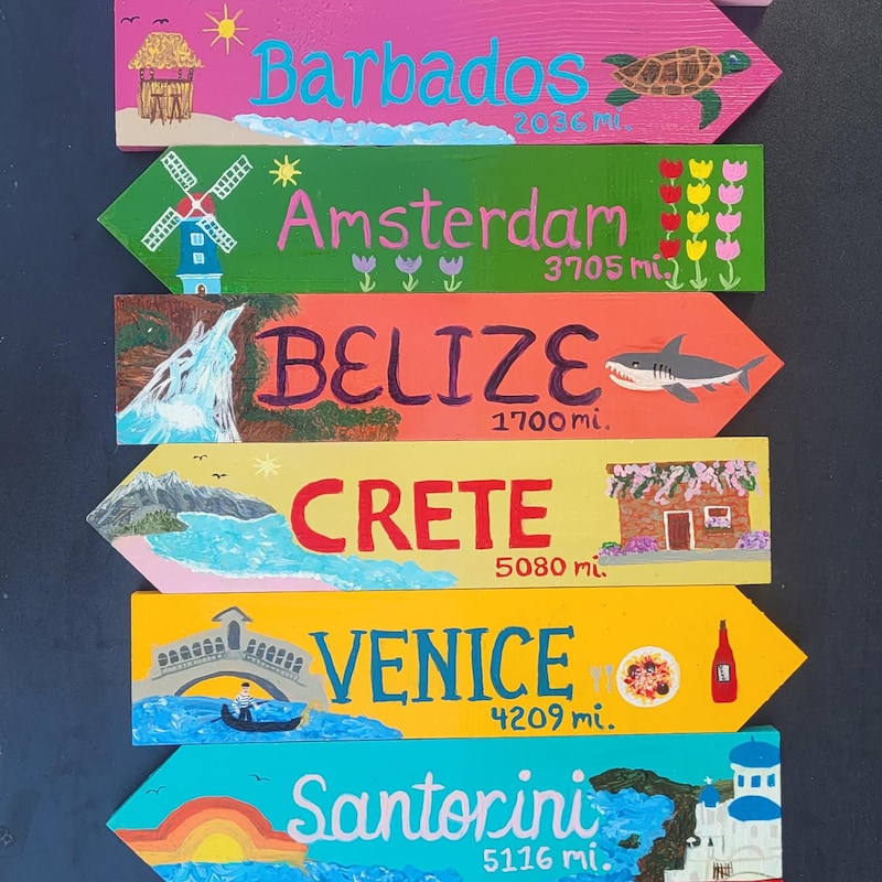 Destination Signs - Etsy