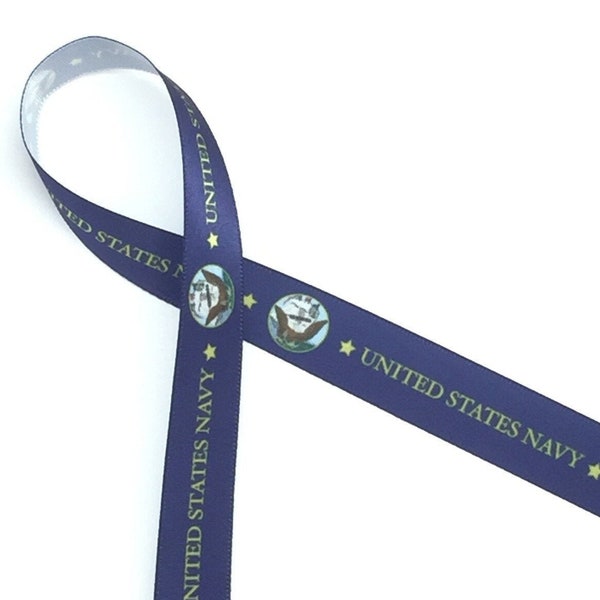 Navy Blue Memorial Ribbon Etsy
