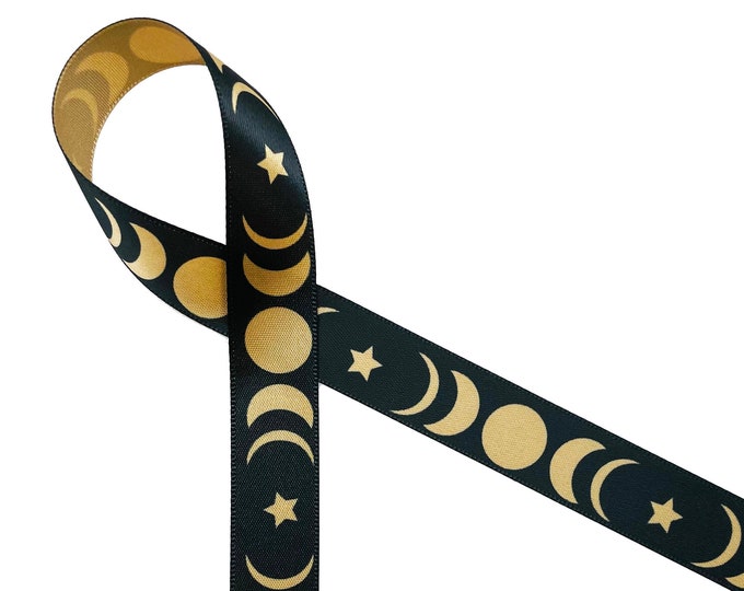 Wizard Ribbon in Stripes of Burgundy and Gold Ideal for Gift - Etsy