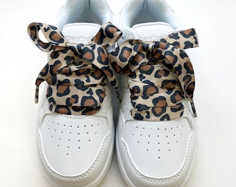 leopard print shoe laces