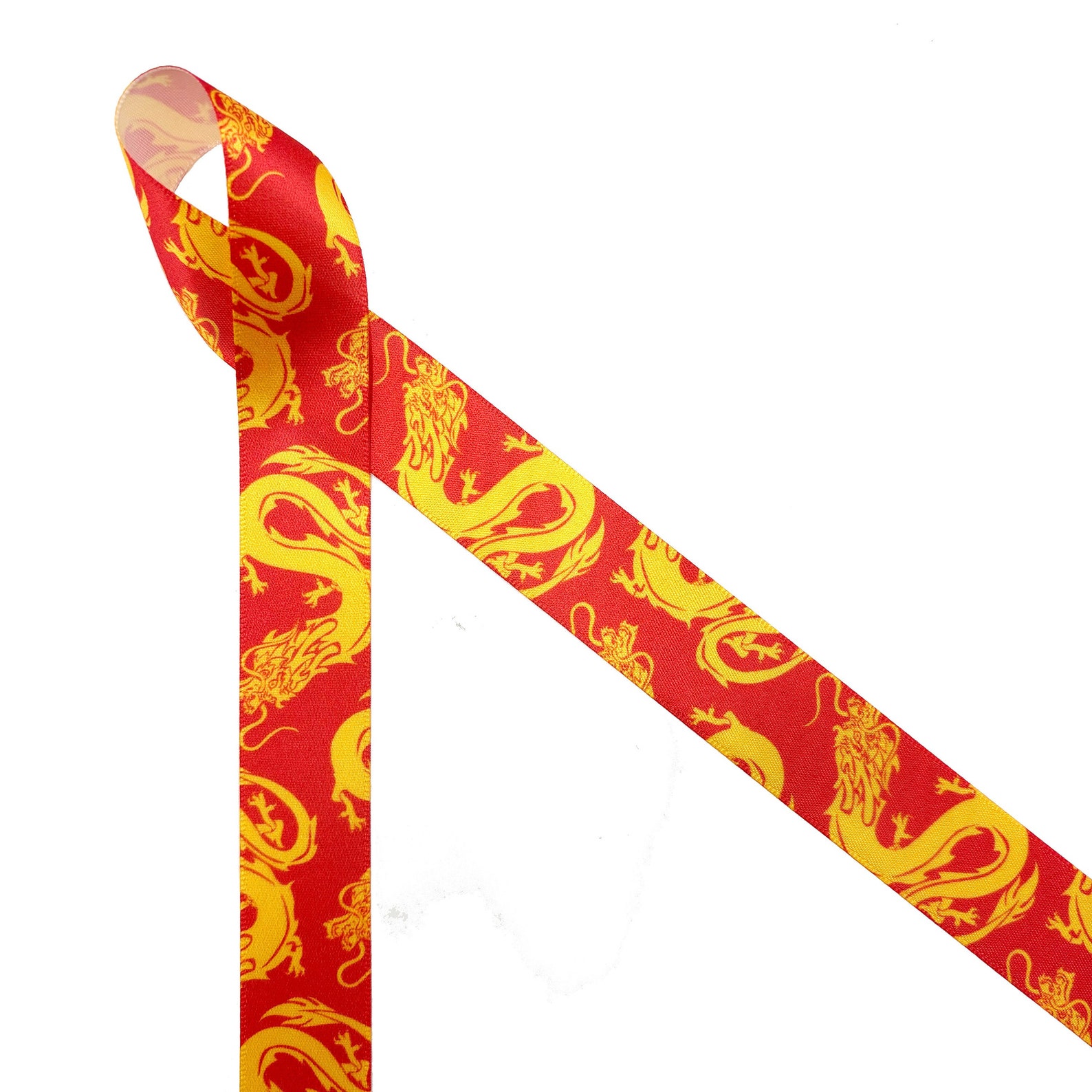 Chinese Dragon Ribbon Lunar New Year for Gift Wrap, Gift Baskets, Table ...