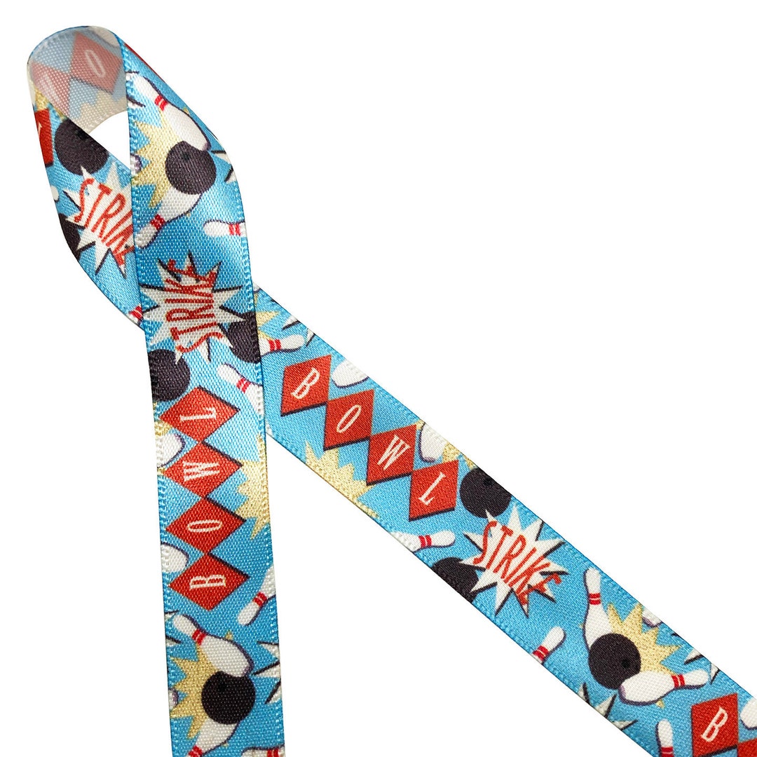 Bowling Ribbon Vintage Style Ideal for Bowling Leagues, Party Favors ...