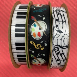 Art and Music Ribbon for Artists, Music Teachers, Art Teachers, Gift ...