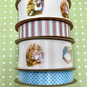Rabbit Ribbon for Nursery, Baby Showers, Baby Gifts, Gift Wrap, Gift ...