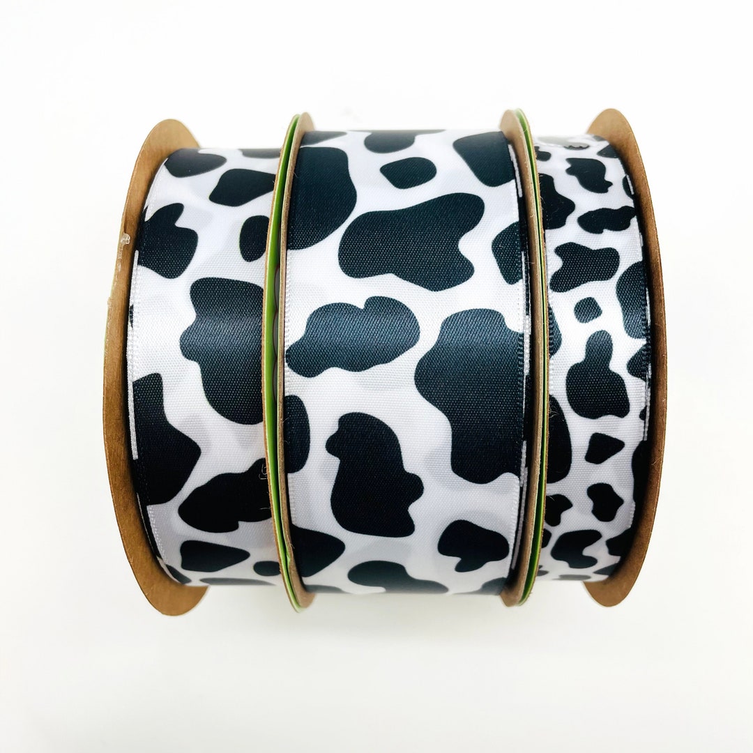 Cow Ribbon Ramo Cow Print Ribbon for Costume Trim, Barnyard, Farm, Tutu Trim, Quilting ...