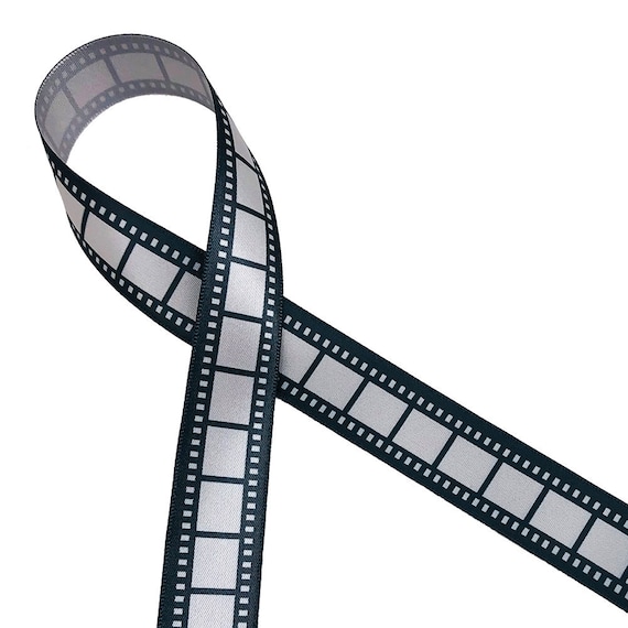 Film Strip Ribbon for Outdoor Movies, Movie Night Parties