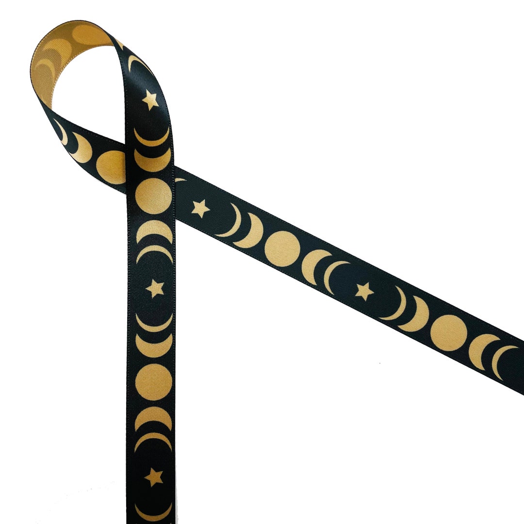 Moon Phase Ribbon Ideal for Gift Wrap, Party Decor, Party Favors ...