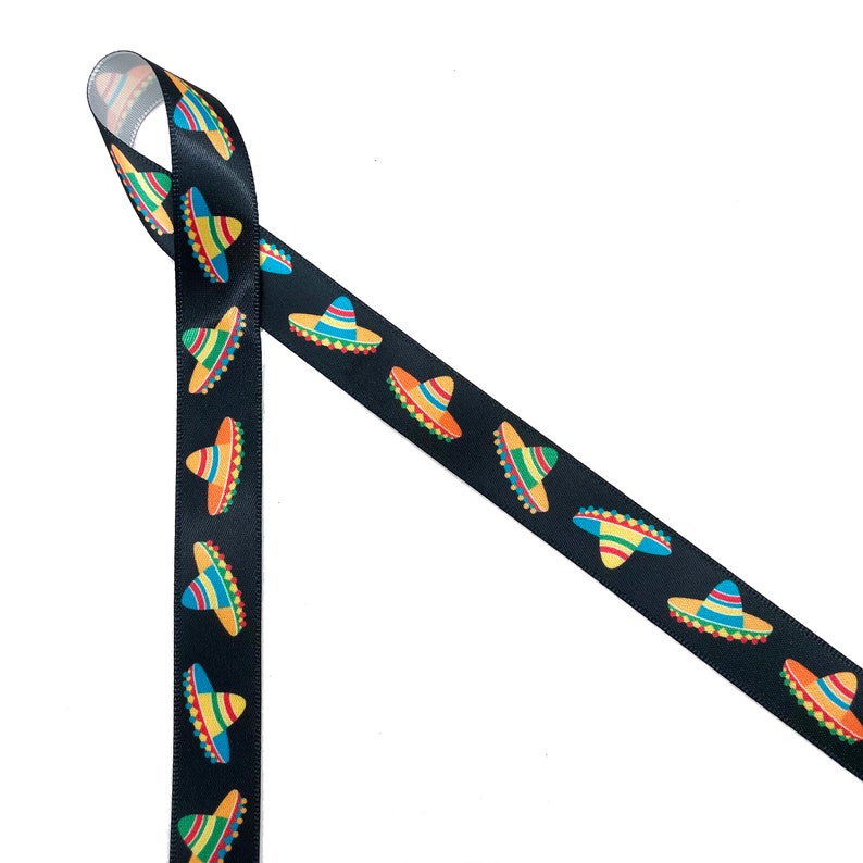 Sombrero Ribbon for Cinco De Mayo Fiestas Southwestern Etsy