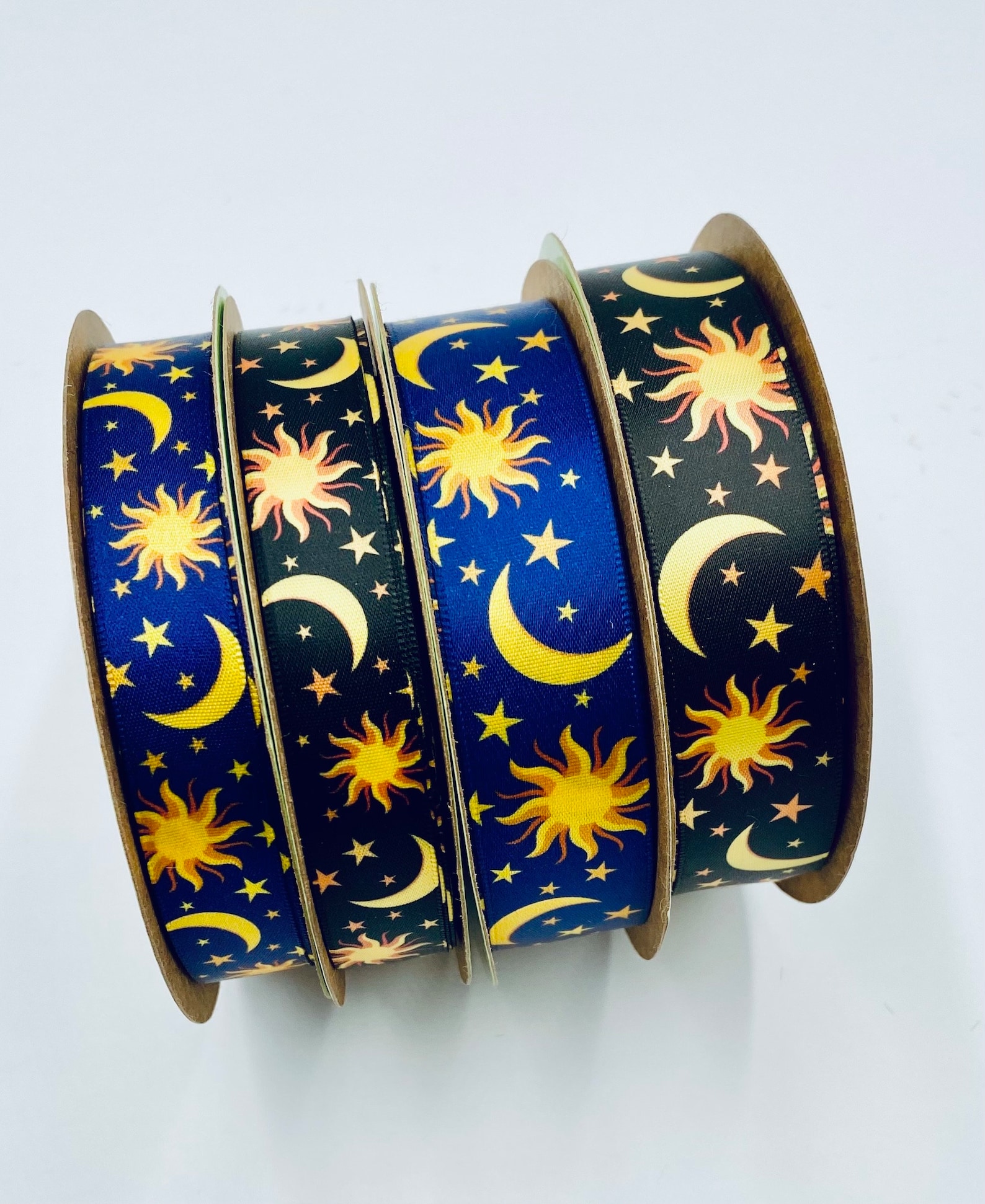 Celestial Ribbon Celestial Ribbon Sun, Moon, Stars Mystic Themed, Gifts, Crafts ...