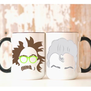 MST3K Mug Dr. Forrester or TVs Frank Coffee Mug Science Fiction Mystery Science Theater 3000 Tom Servo Crow Mst3kbots Nerdy Gifts For Him