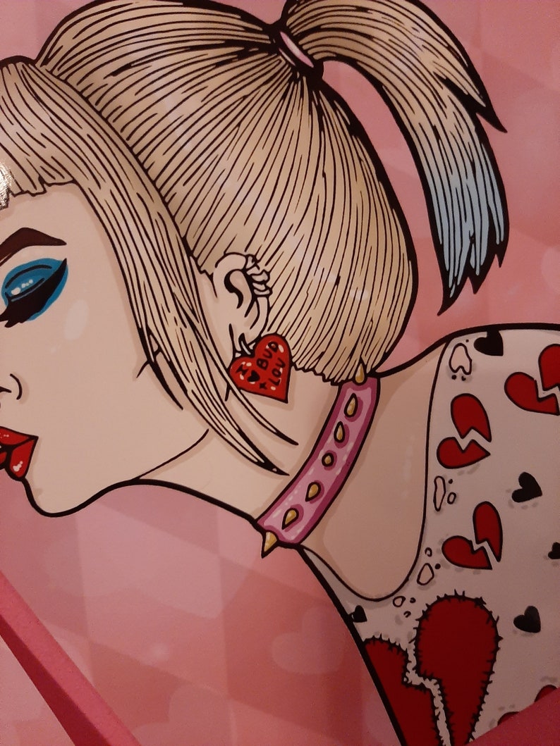 Harley Quinn Birds of Prey Bruce Hyena Twizzler | Etsy