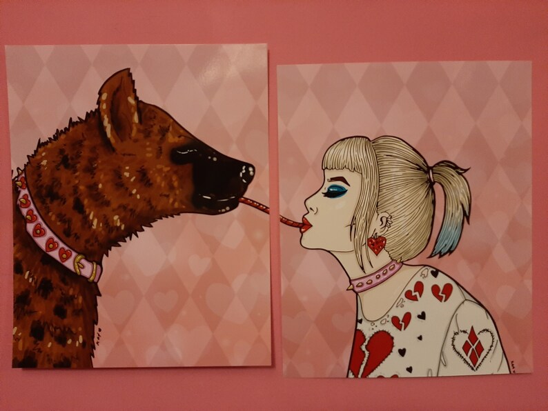 Harley Quinn Birds of Prey Bruce Hyena Twizzler | Etsy