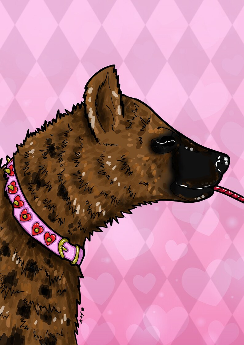 Harley Quinn Birds of Prey Bruce Hyena Twizzler | Etsy