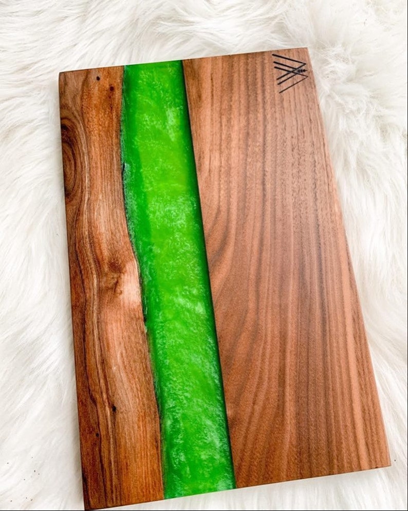 River Epoxy Cutting Boards Etsy