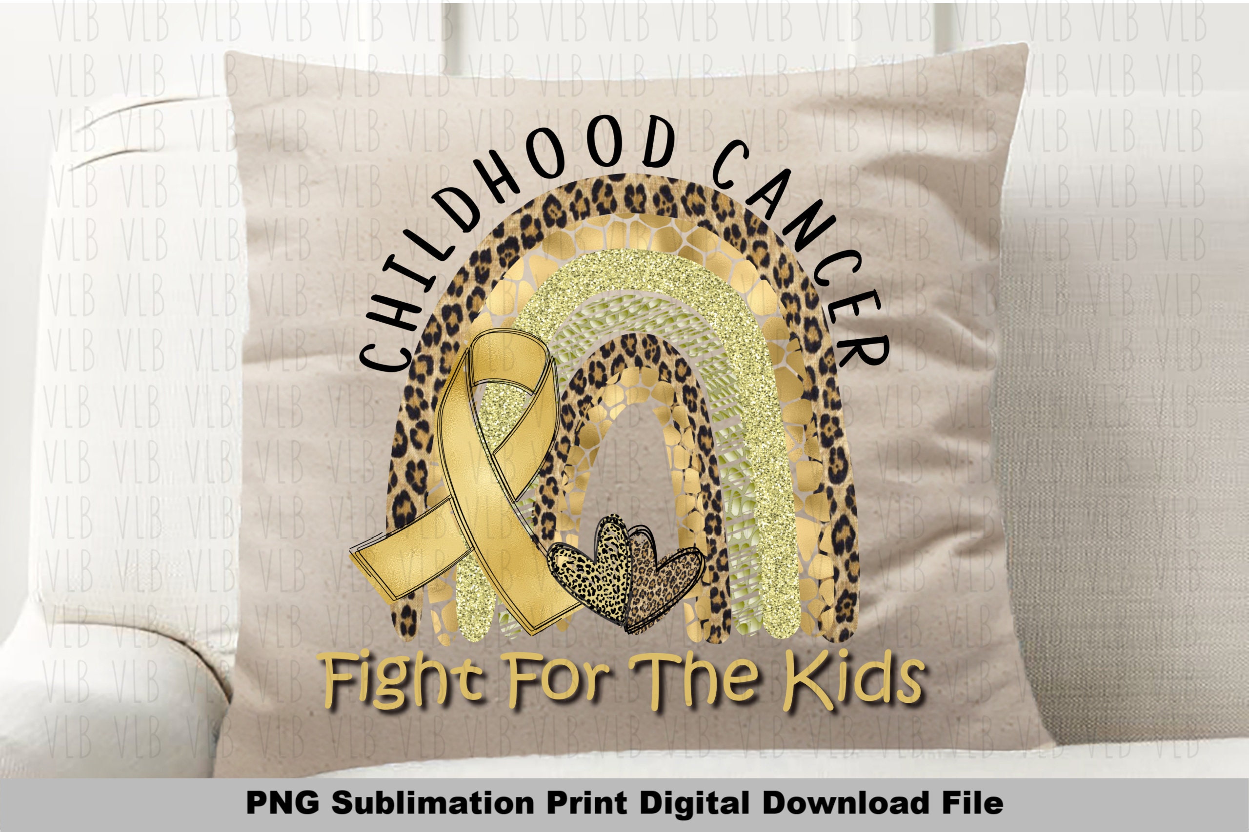FIGHT FOR the KIDS Childhood Cancer Awareness - Gold Ribbon Fight for a ...