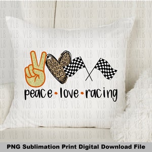 Free Free 257 Peace Love Racing Svg SVG PNG EPS DXF File