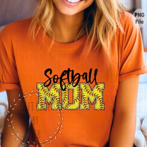SOFTBALL MOM PNG - Softball Mom Clipart, Sports Design For Mom Sublimation, Softball Tee Shirt Digital Design Download, Buy 3 Get 1 Free