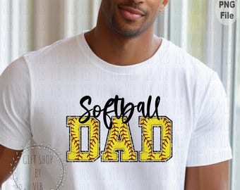 SOFTBALL DAD PNG - Softball Dad Clipart, Sports Design For Father Sublimation, Softball Tee Shirt Digital Design Download Buy 3 Get 1 Free
