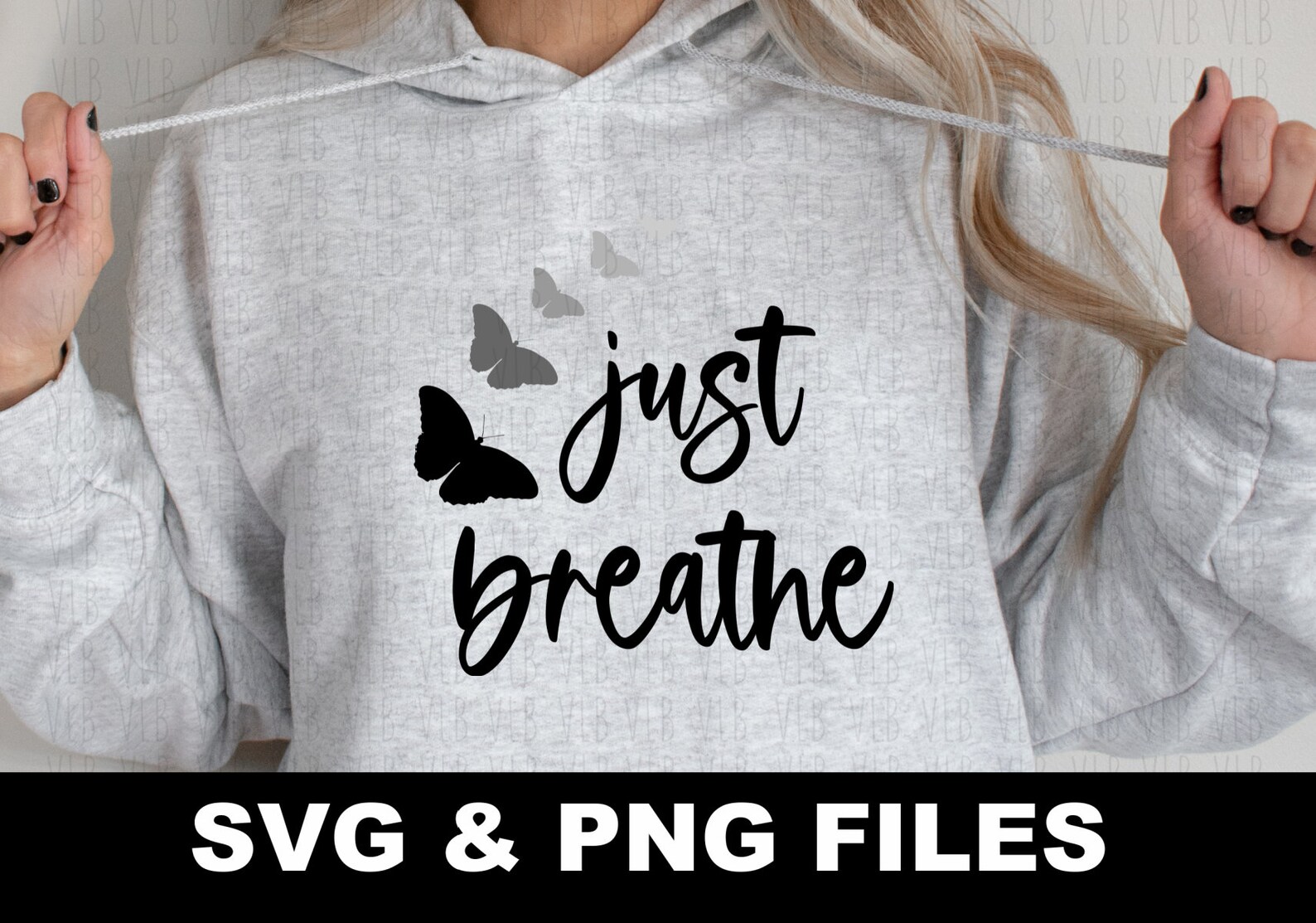JUST BREATHE SVG Cricut and Silhouette Designer Print or - Etsy