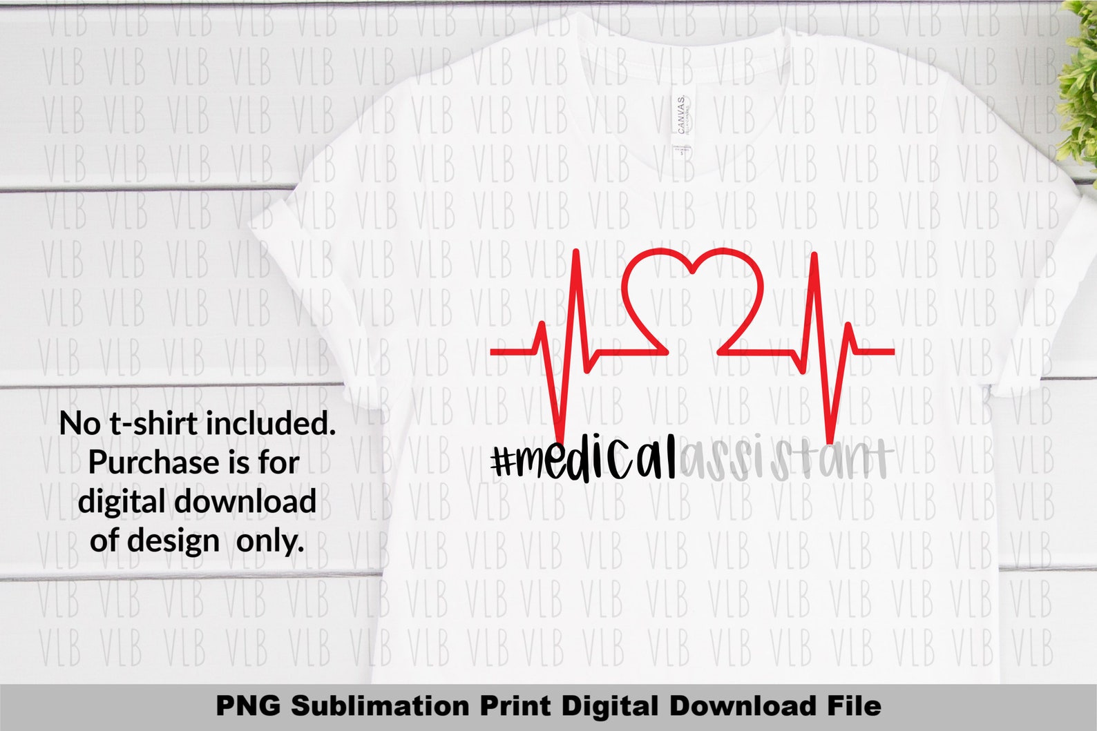 EKG HASHTAG Medical Assistant Png File for Sublimation on Etsy
