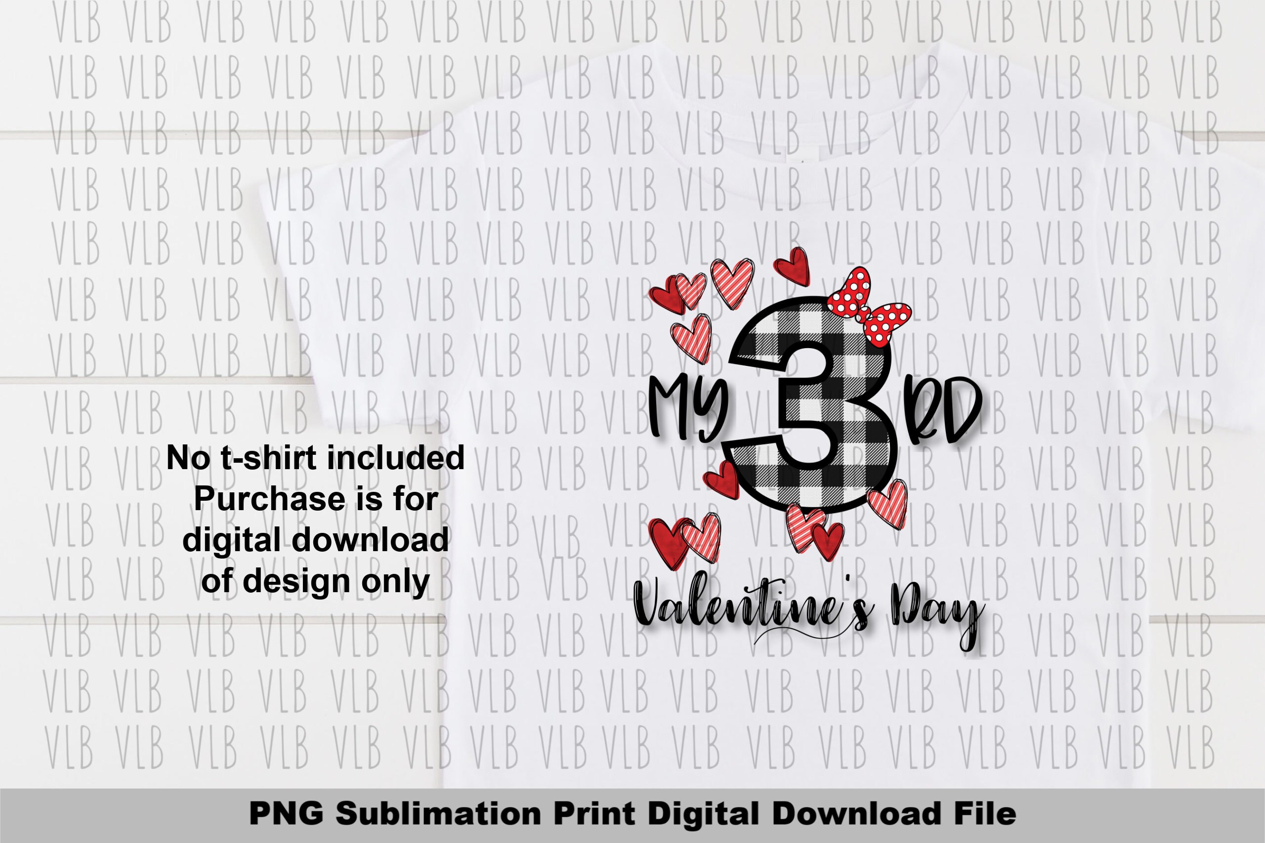 MY VALENTINE'S DAY Bundle Buffalo Plaid and Valentine Etsy