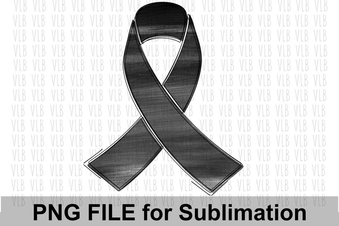 IN Memory of Ribbon Mourning Loss, in Remembrance, POW-MIA, Melanoma