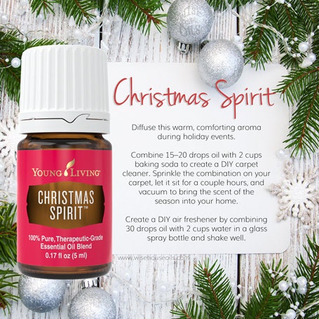 Christmas Spirit Essential Oil Young Living Essential Oils Young Living Orange Cinnamon Spruce Aromatherapy Christmas Essential Oils Etsy