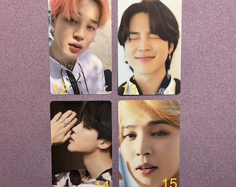 Official BTS Jimin Photocards - Etsy