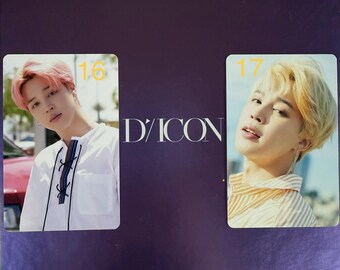 Official BTS Jimin Photocards - Etsy