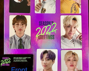 Rare BTS Official 1st MD 2014 Diary Bonus Photocard GROUP 1 - Etsy