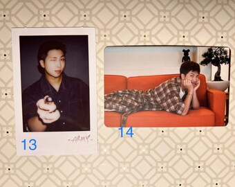 Official BTS RM Kim Namjoon Photocards - Etsy